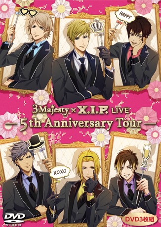 DVD「3 Majesty × X.I.P. LIVE -5th Anniversary Tour