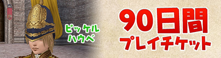 90日プレイチケット特典