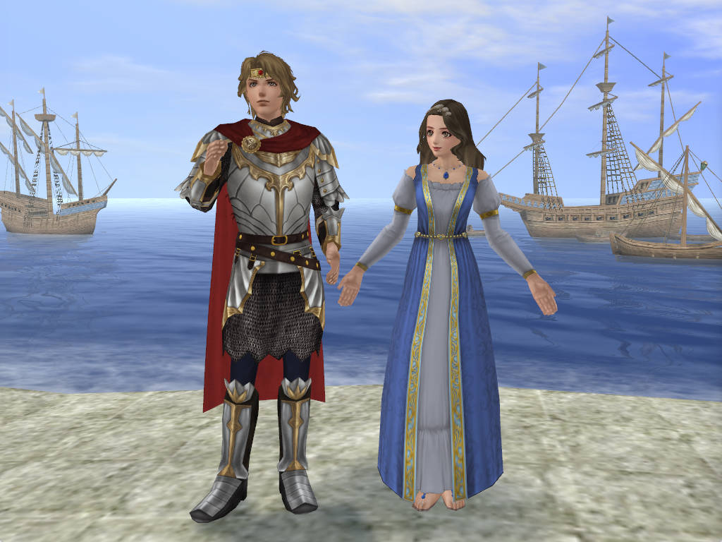 アーサー王と湖乙女