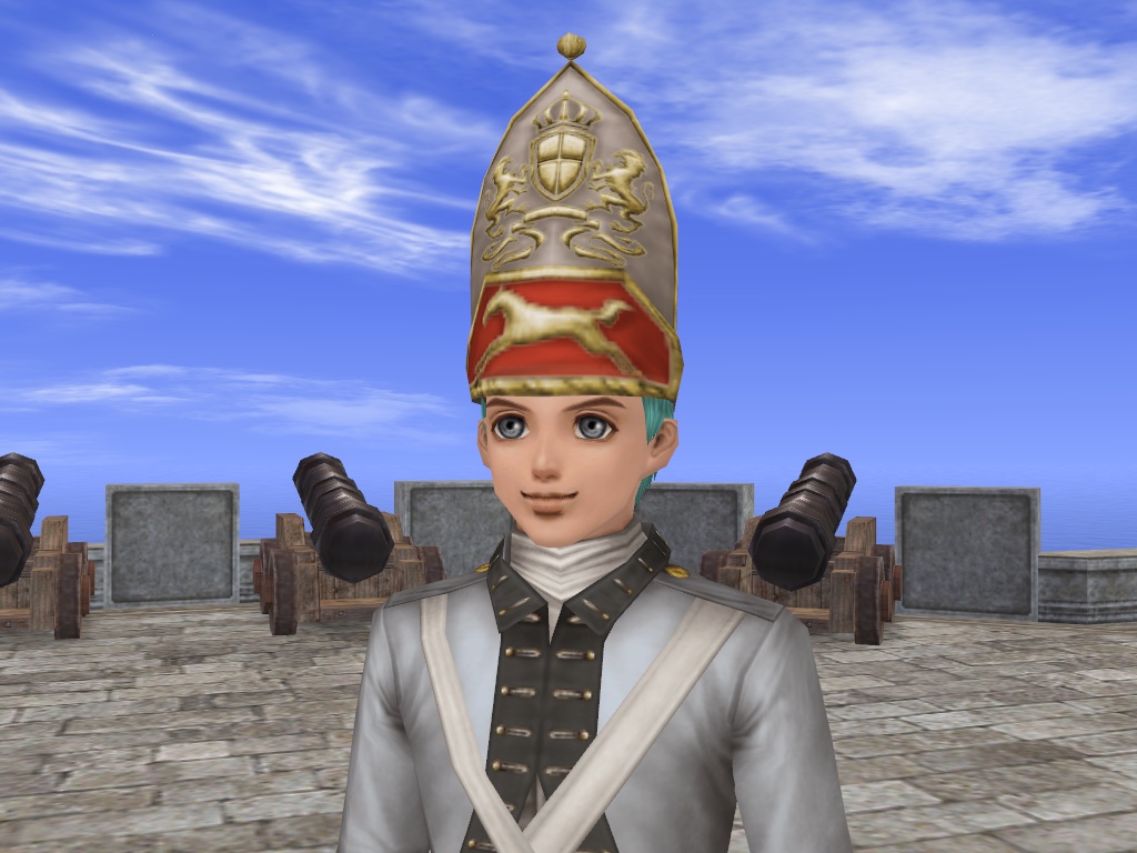 擲弾兵のヘッドドレス