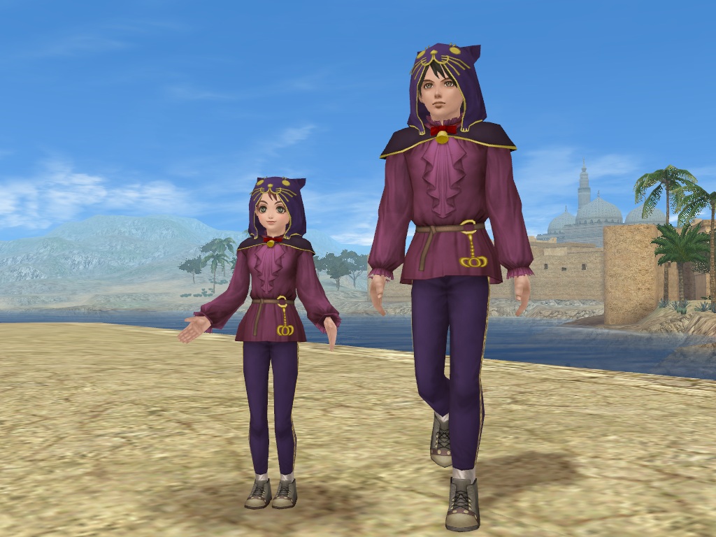 猫のしっぽ衣装