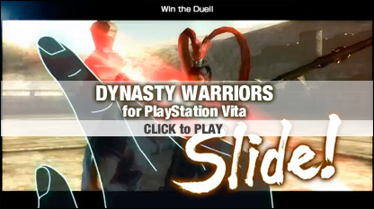 DYNASTY WARRIORS for PS Vita