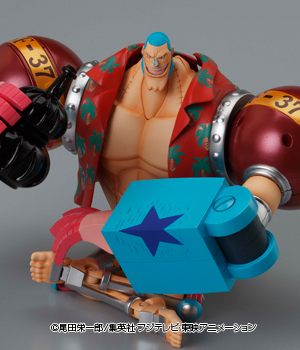 BANDAI ワンピース フィギュア 超合金 フランキー アクション