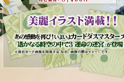 カードダスマスターズ 遙かなる時空の中で3 運命の迷宮」 ご