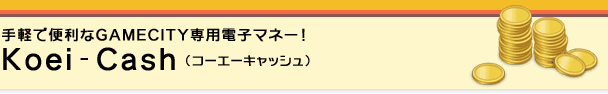 ��ڤ�������GAMECITY�����Żҥޥ͡� Koei-Cash