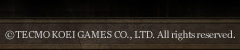 (c)TECMO KOEI GAMES CO., LTD. All rights reserved.
