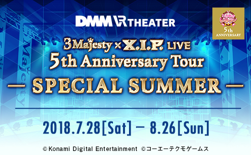 2018.8｜3 Majesty × X.I.P. LIVE -5th Anniversary Tour