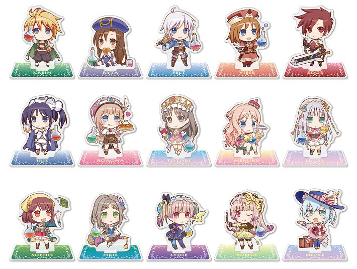 アトリエ　25周年　ガストくじA賞　ソフィーのアトリエ　A4アクリルプレート アトリエ」シリーズ25周年記念 新商品発売