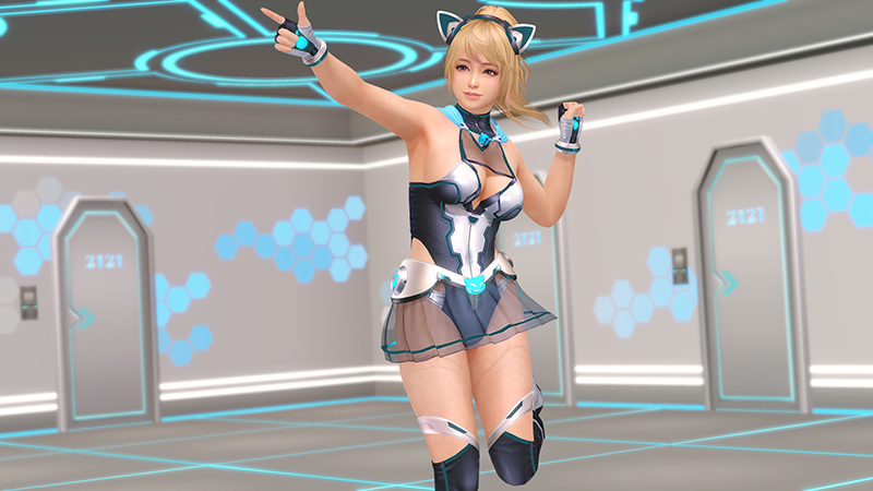 2365. にゃあゴ❤(ӦｖӦ。)ページ 猫耳・サイバーボディースーツ♥ 新水着「サイバー・ニャンテック」が