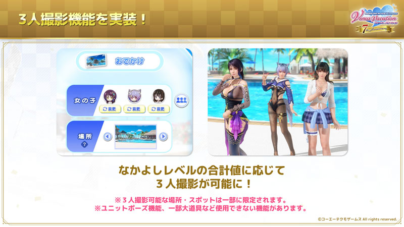 祝7周年！パーティードレス水着でお祝い♥アニバーサリーコーデガチャ