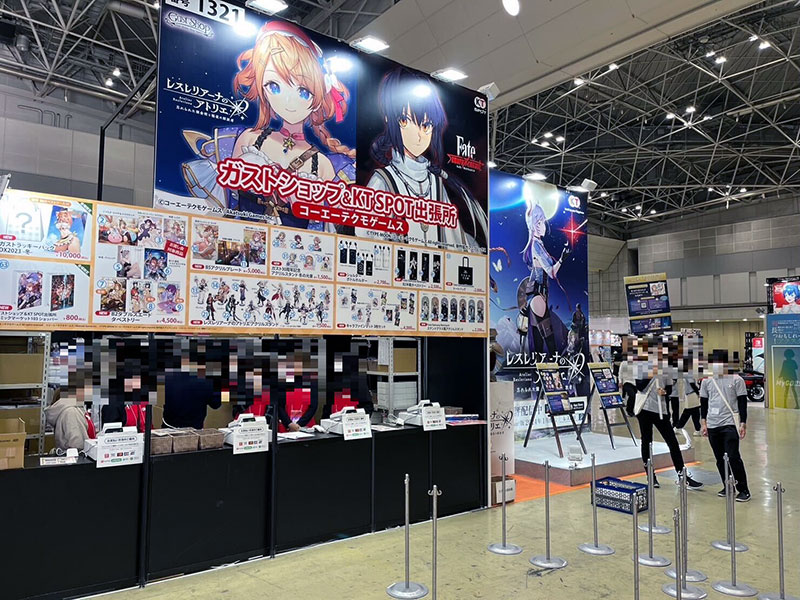 comiket KT App】コミックマーケット103「ガストショップ＆KT SPOT出張所 ～コーエーテクモゲームス～」ブースレポート(抜粋版) | NEWS |  コーエーテクモゲームス