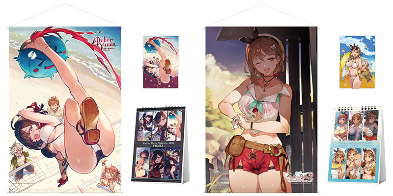 アトリエカレンダー2026」予約開始！描き下ろしイラストを含んだ4種類