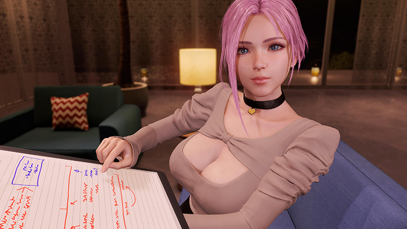 ゲーム最新情報、新キービジュアル、イラストレーター「よむ