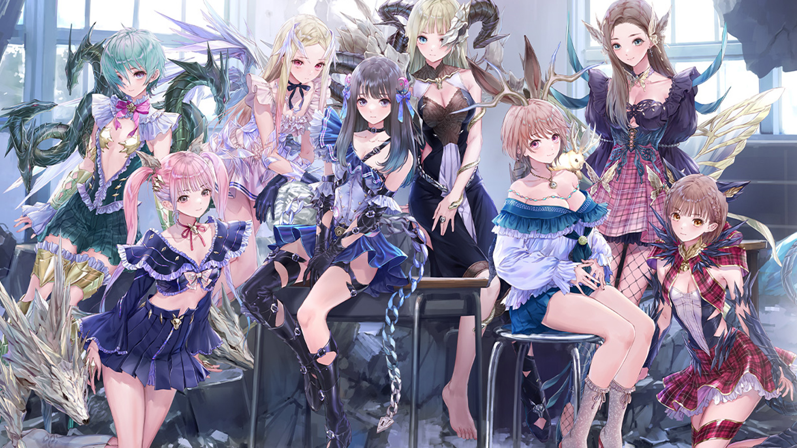 BLUE REFLECTION Quartet: 少女たちのキセキ | ゲーム | コーエー