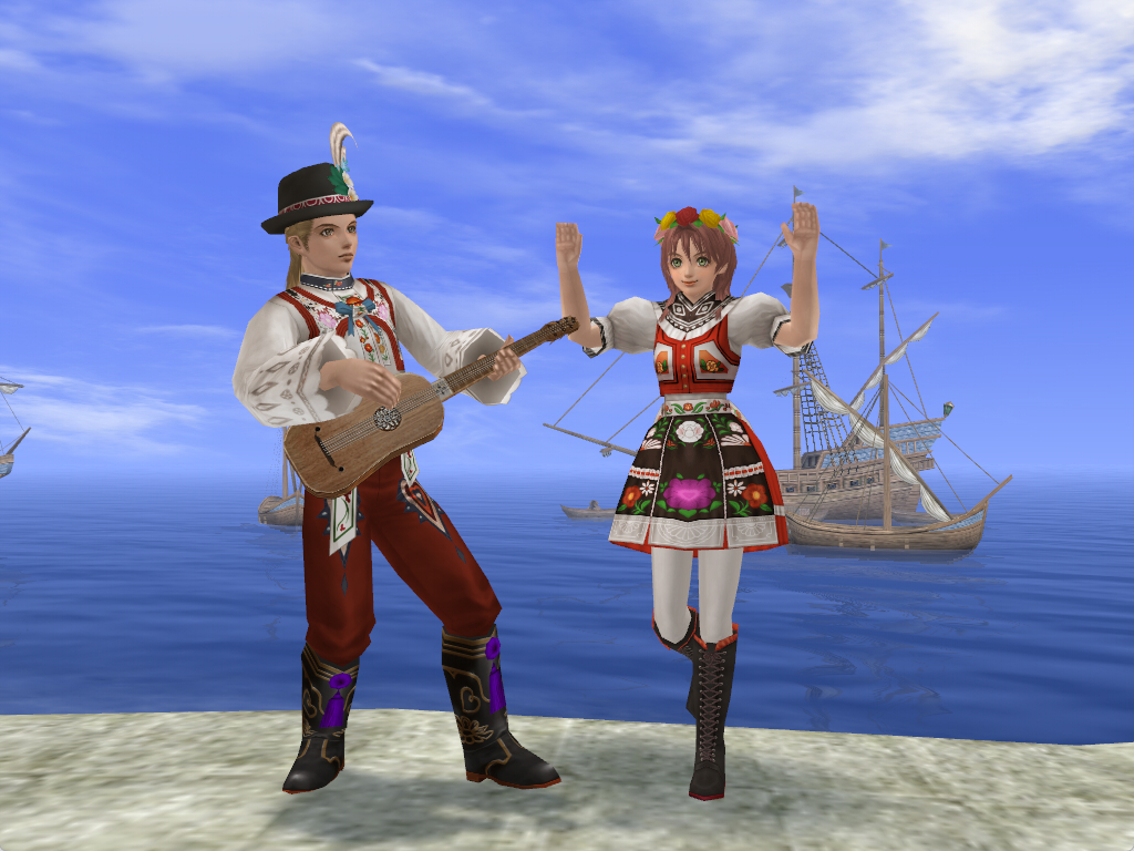 ボヘミアの民族衣装