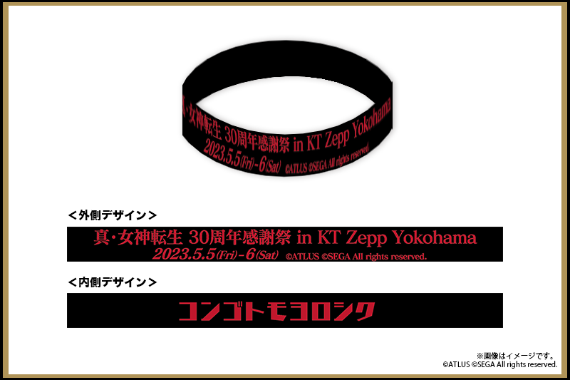 2023.5.5 | 真・女神転生 30周年感謝祭 in KT Zepp Yokohama: GOODS