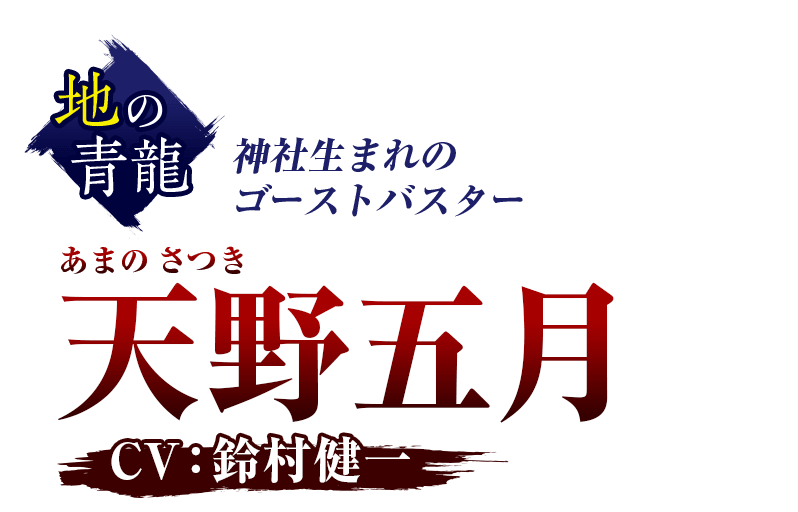 地の青龍 神社生まれのゴーストバスター 天野五月