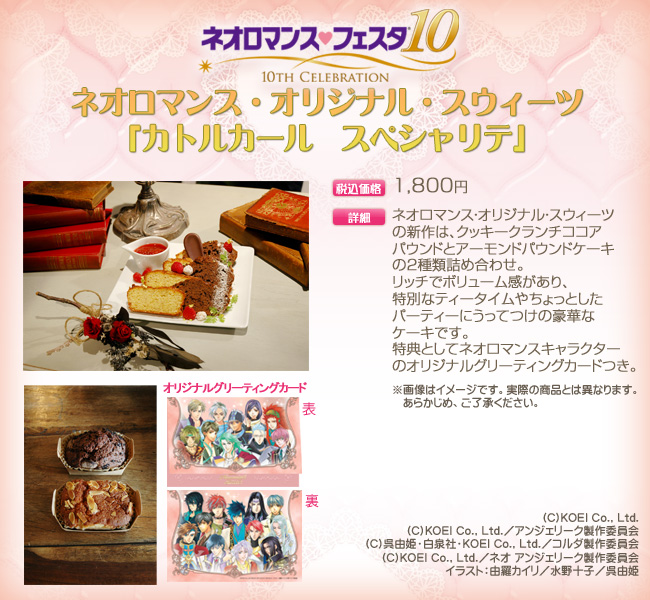 GAMECITY [オンラインショッピング]ネオロマンス・フェスタ10