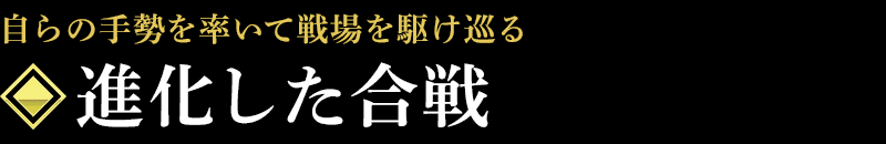 進化した合戦