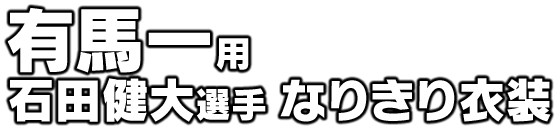 有馬一用 石田健大選手 なりきり衣装