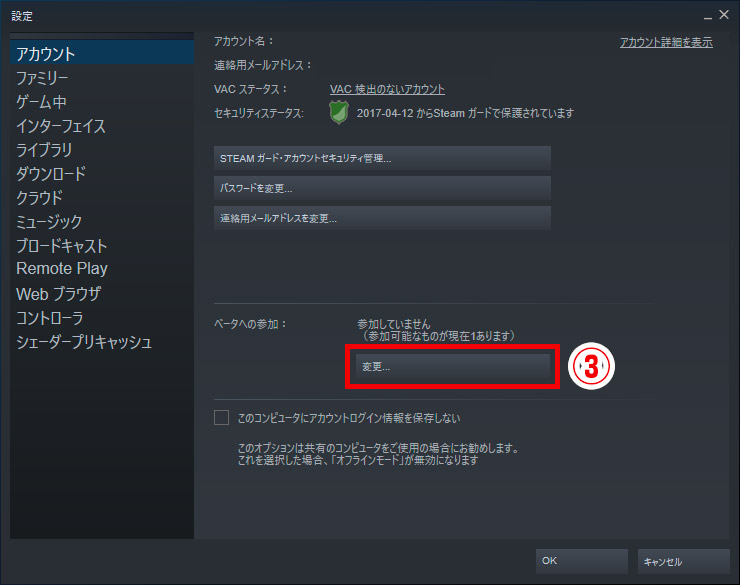 Steam版の起動対応方法