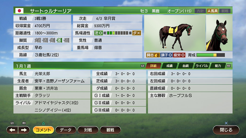 9 牝馬 繁殖 ウイニングポスト おすすめ 初心者向けおすすめ繁殖牝馬1984年スタート お守り不要【ウイニングポスト9